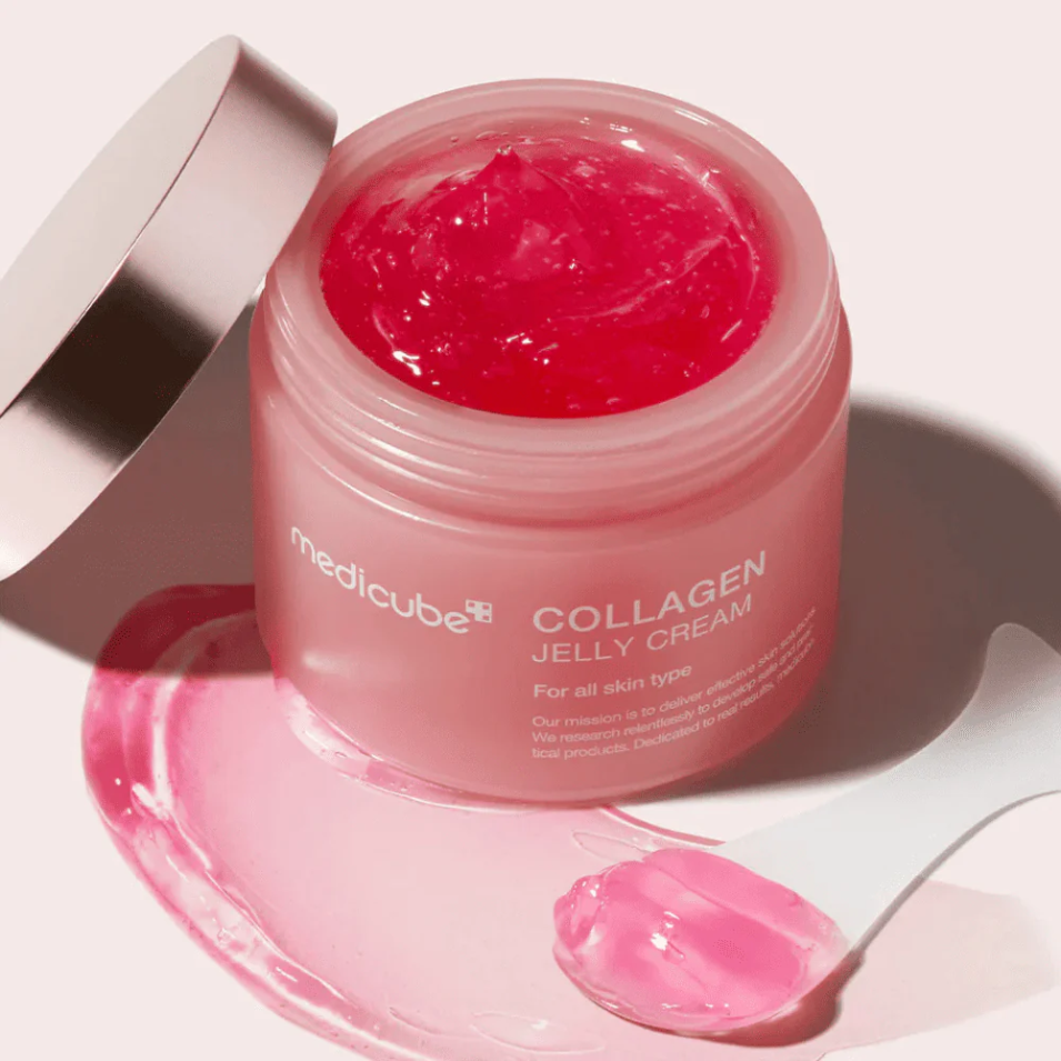 Miniatura: medicube collagen jelly cream crema hidratante tipo gel con colágeno para reafirmar y suavizar la piel.