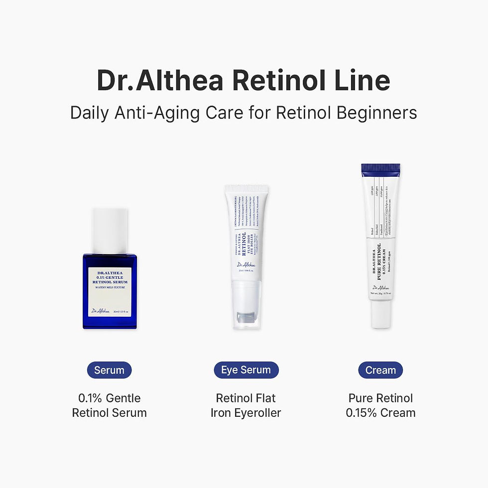 Miniatura: Suero antiedad Dr Althea Gentle Retinol Serum 0.1% 30ml para lineas finas textura y firmeza skincare coreano Peru