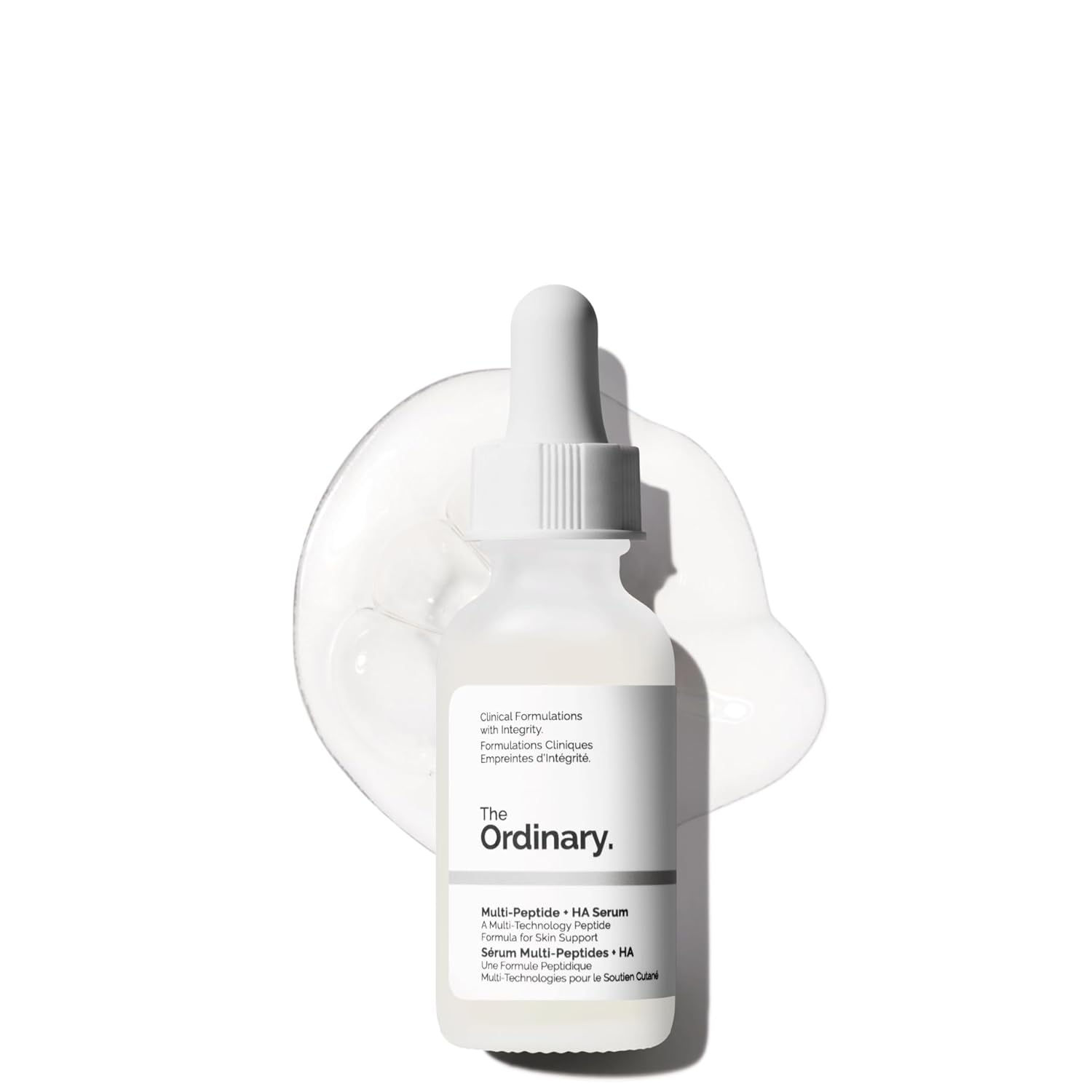 Serum antiedad The Ordinary Multi-Peptide + HA Buffet 30ml para hidratar, suavizar líneas finas y mejorar firmeza del rostro.