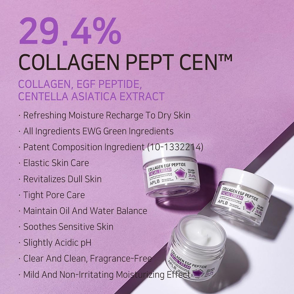 Miniatura: Crema antiedad APLB Collagen EGF Peptide Facial Cream 55ml para hidratar, mejorar firmeza y suavizar líneas finas.