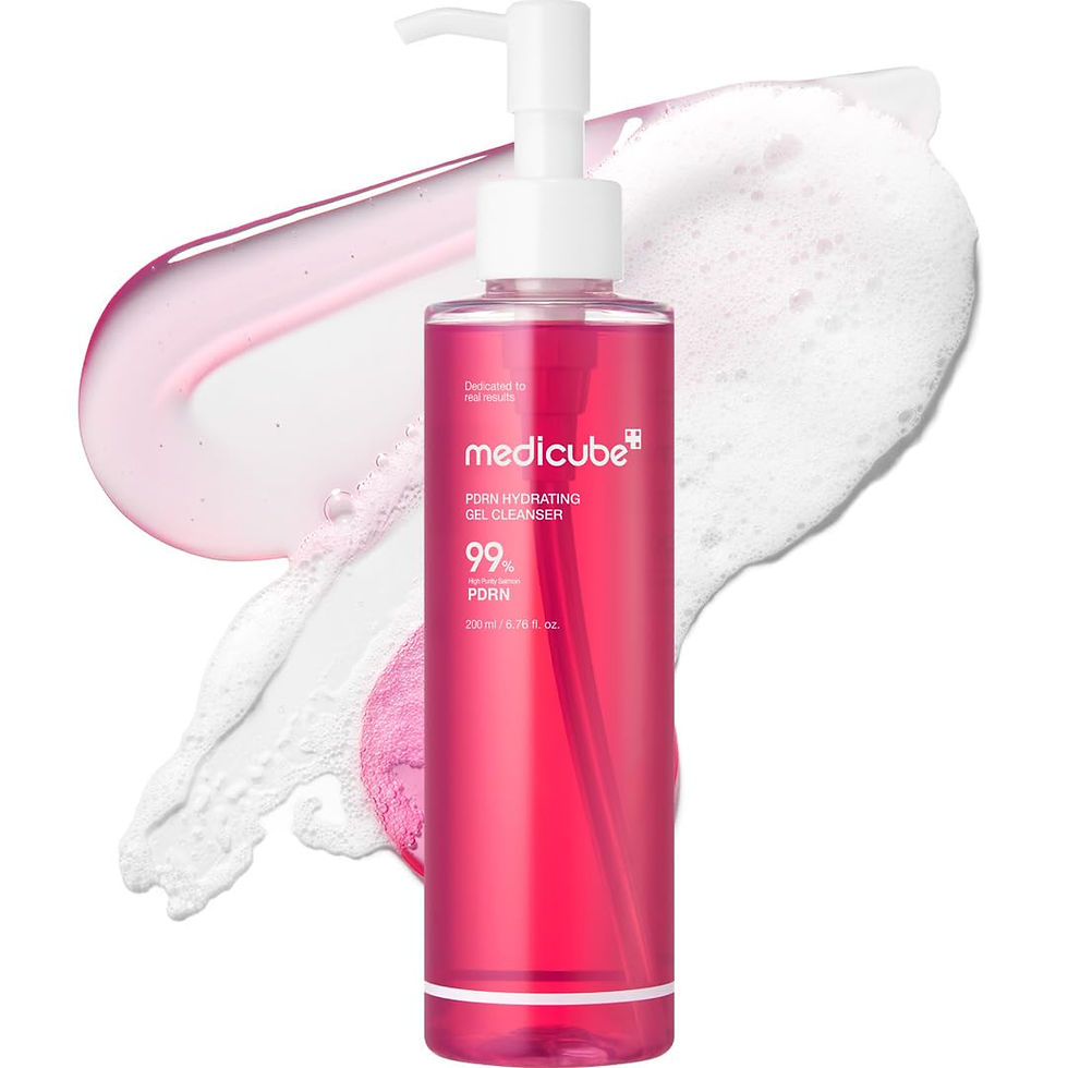 Limpiador facial Medicube PDRN Hydrating Gel Cleanser 200ml hidratante suave barrera cutanea skincare coreano Peru