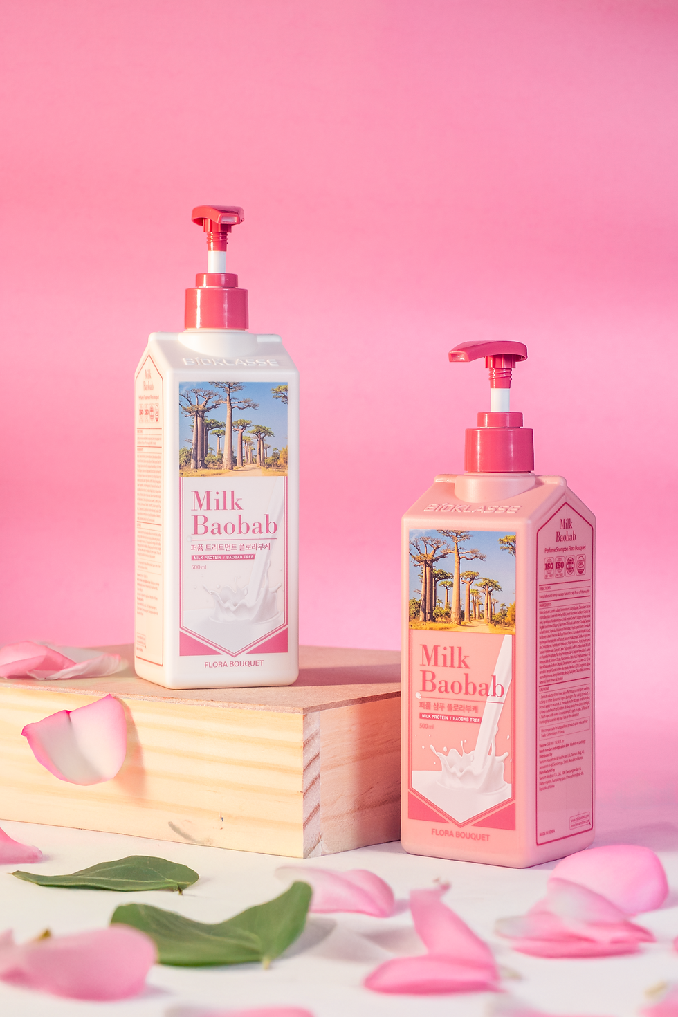 Miniatura: Shampoo perfumado Milk Baobab Flora Bouquet 500ml, limpia e hidrata el cabello y deja fragancia floral elegante.