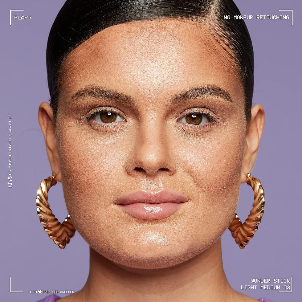 Miniatura: NYX - CONTORNO ILUMINADOR WONDER STICK CONTOUR AND HIGHLIGHTER STICK LIGHT MED