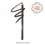 Miniatura: Italia Deluxe Ultrafine Lip Liner Hot Cocoa - Delineador de labios marrón cocoa.