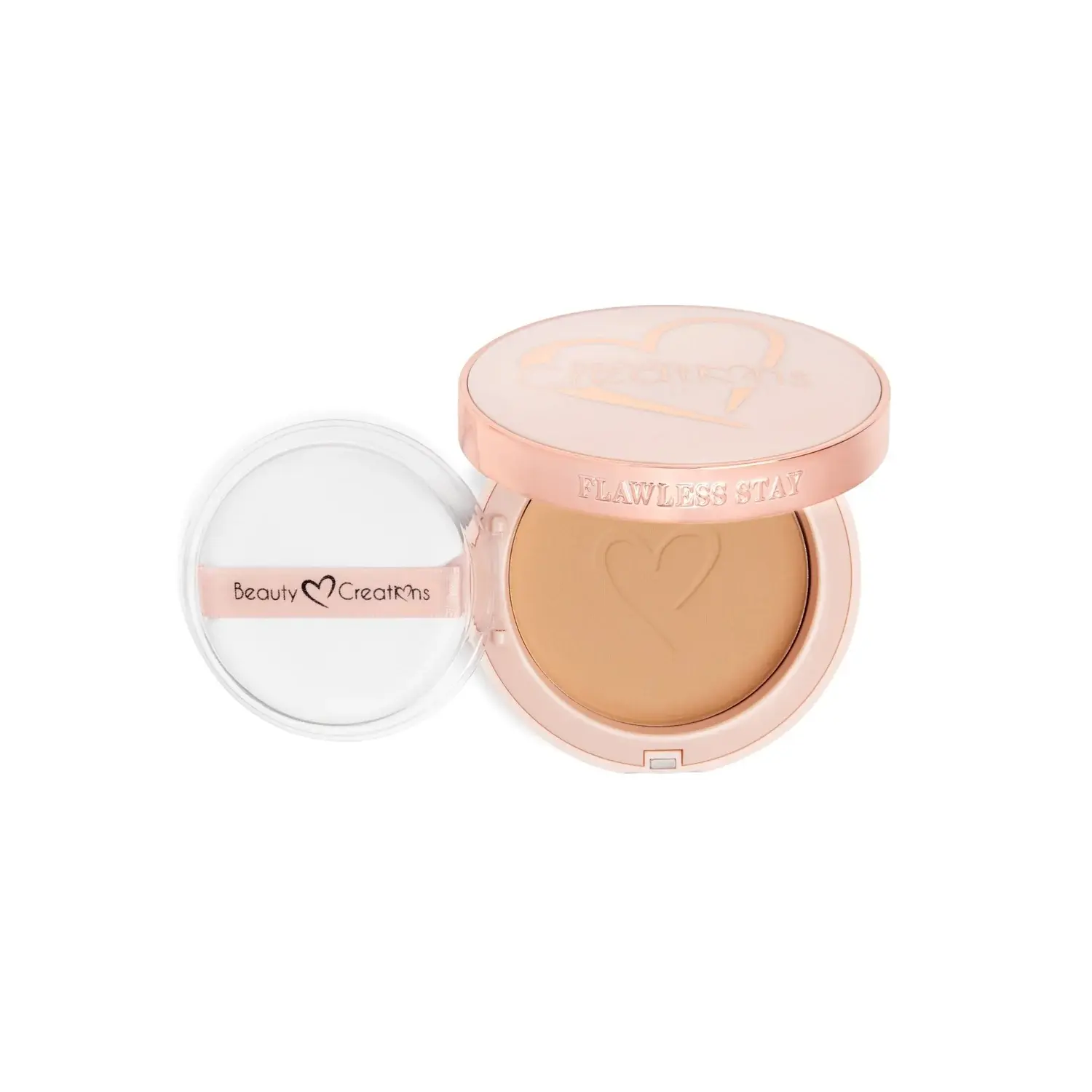 BEAUTY CREATIONS - POLVO COMPACTO FLAWLESS STAY POWDER FOUNDATION FSP 6.5