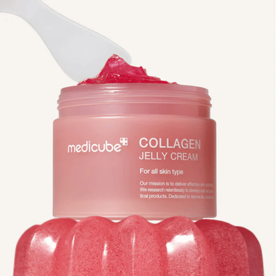 Miniatura: medicube collagen jelly cream crema hidratante tipo gel con colágeno para reafirmar y suavizar la piel.