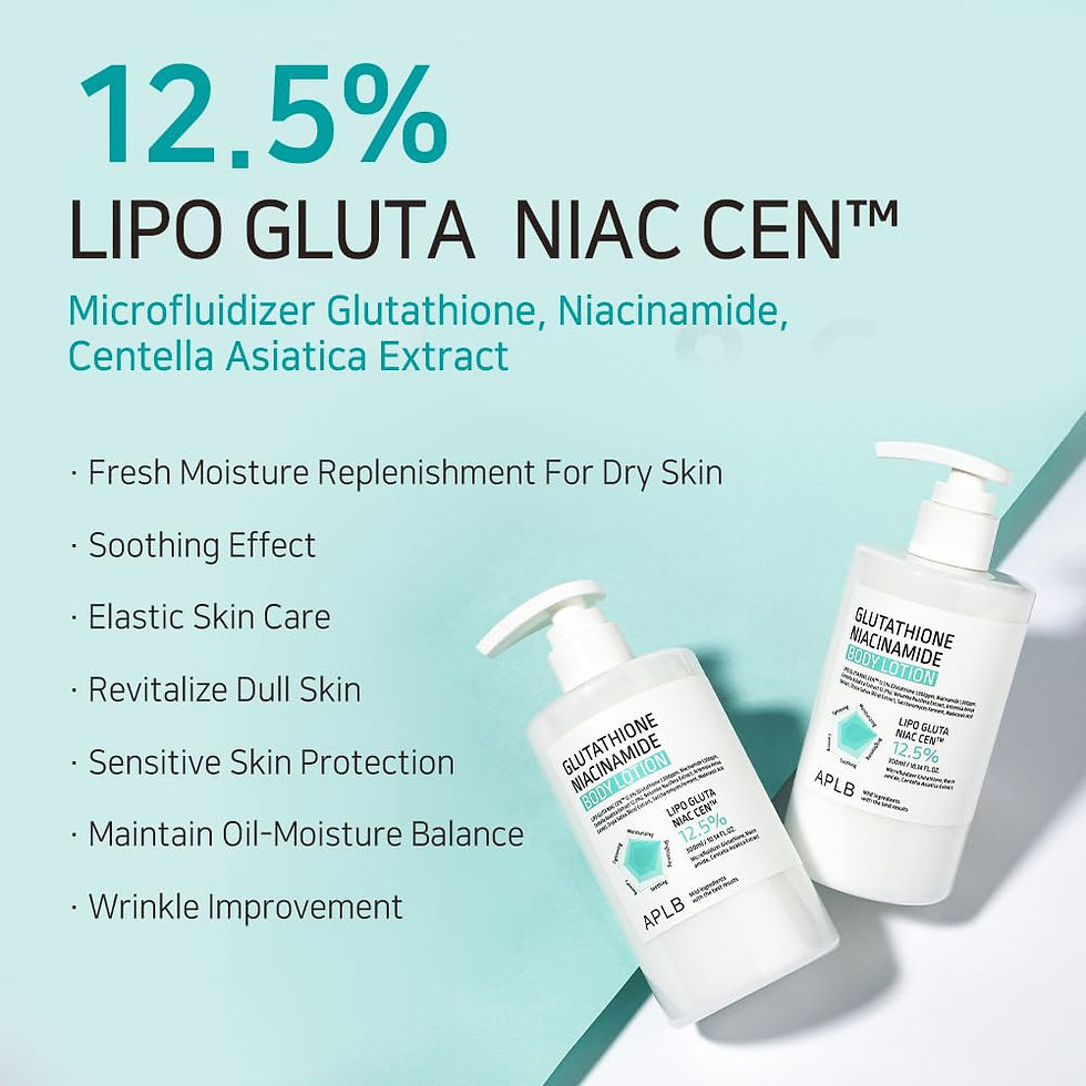 Miniatura: Loción corporal APLB Glutathione Niacinamide Body Lotion 300ml iluminadora skincare coreano Peru