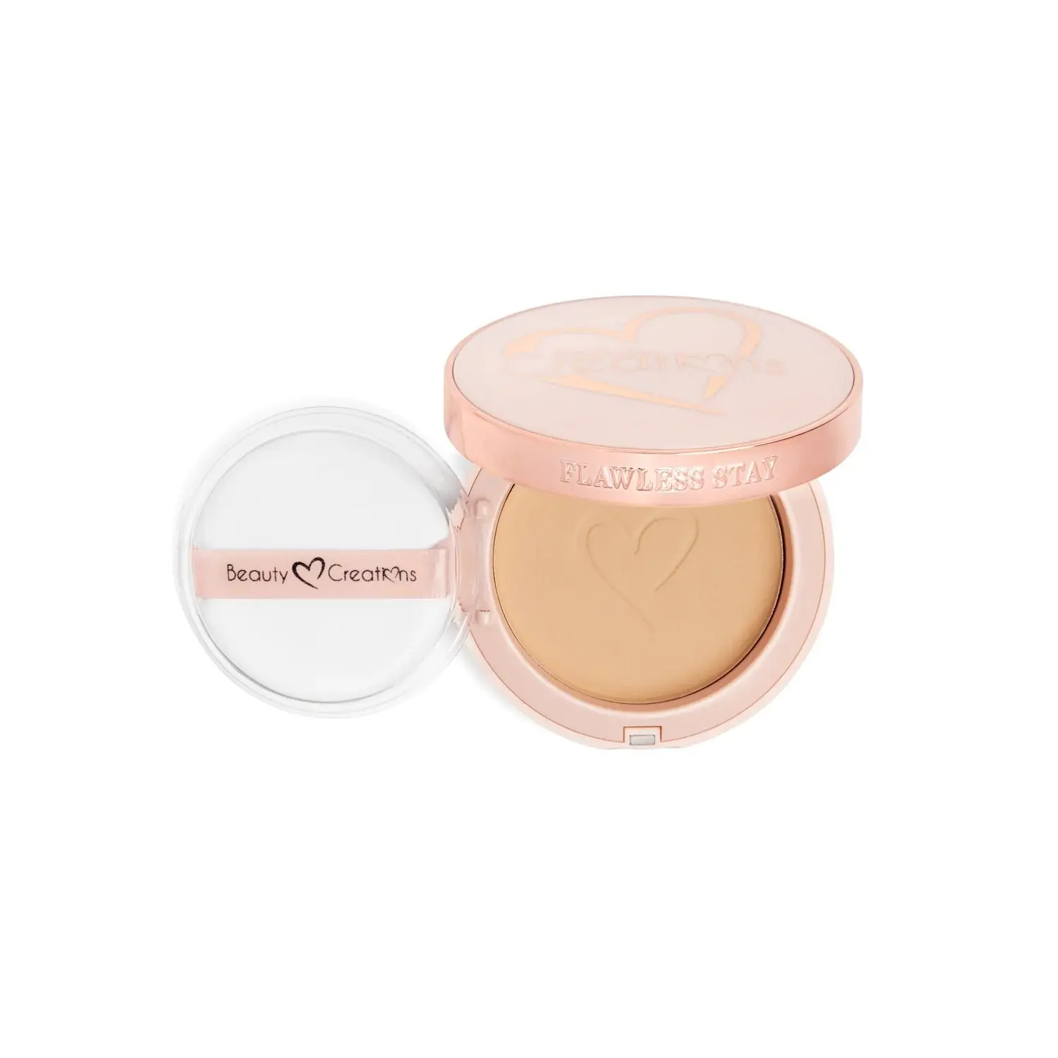 BEAUTY CREATIONS - POLVO COMPACTO FLAWLESS STAY POWDER FOUNDATION FSP 2.5