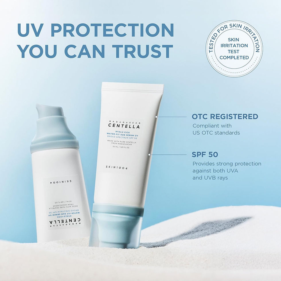 Miniatura: Protector solar Skin1004 Hyalu Cica Water Fit Sun Serum 2 pack hidratante ligero skincare coreano Peru