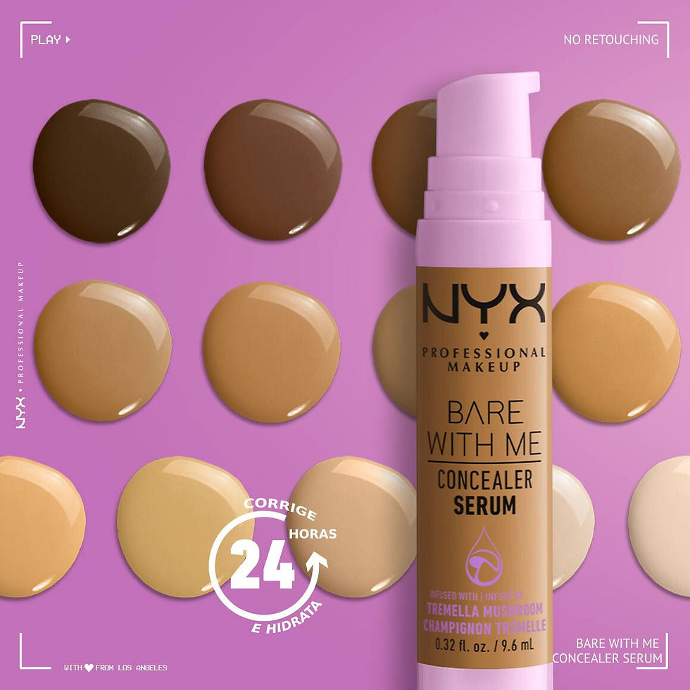 Miniatura: NYX - CORRECTOR HIDRATANTE BARE WITH ME CONCEALER SERUM SAND
