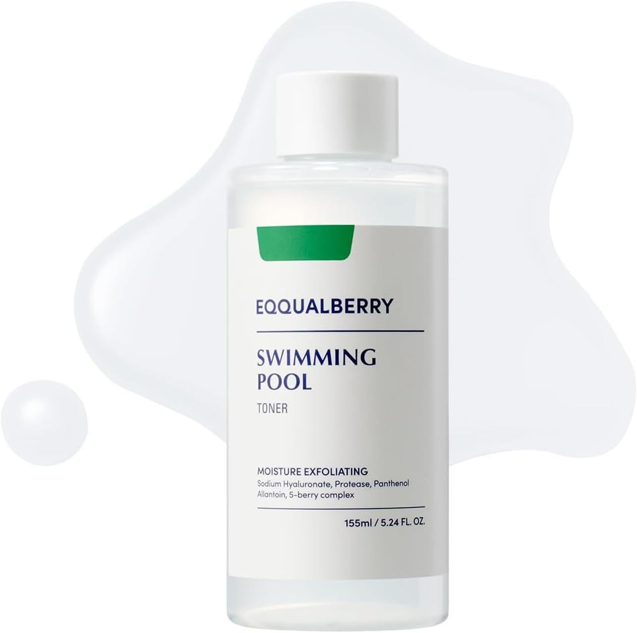 Tonico Eqqualberry Swimming Pool Toner 155ml exfoliante poros textura suave skincare coreano Peru