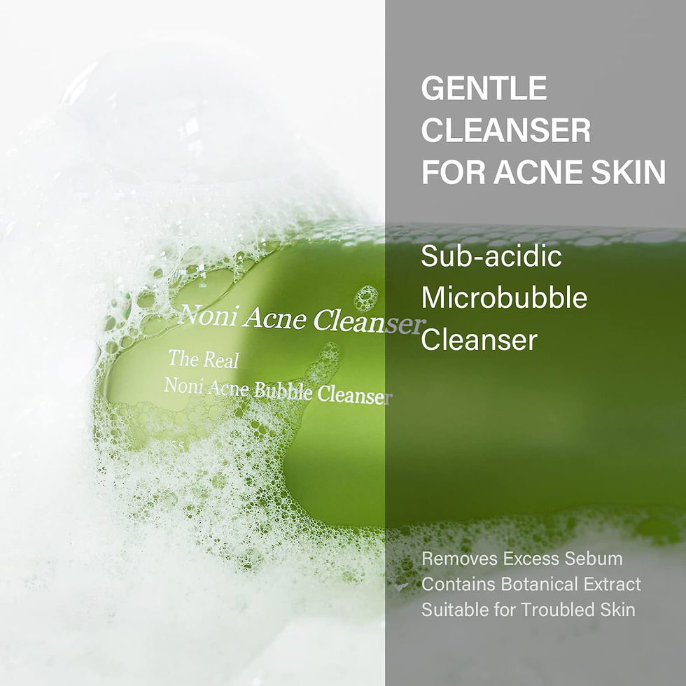 Miniatura: Limpiador facial Noni Celimax Noni Acne Bubble Cleanser para piel con acné, limpia poros y deja la piel fresca.