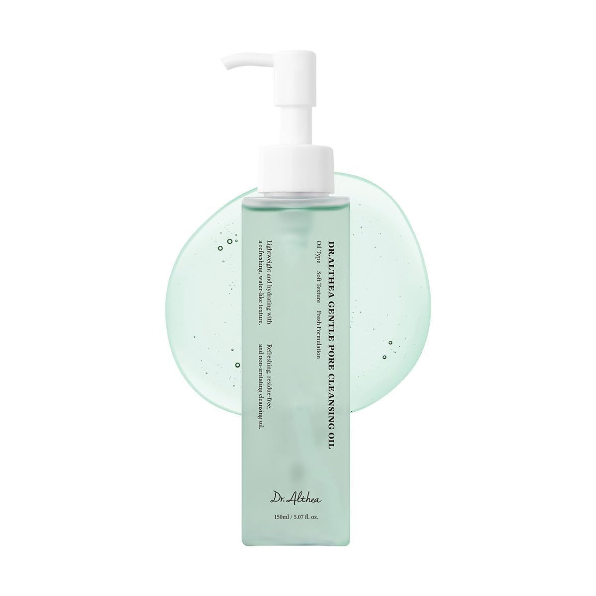 Aceite limpiador Dr Althea Gentle Pore Cleansing Oil 150ml remueve maquillaje protector solar y limpia poros skincare coreano