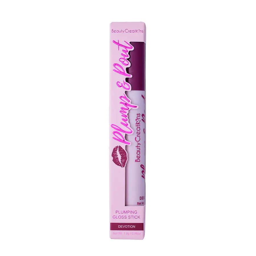 Miniatura: Gloss Beauty Creations Devotion con efecto plump e hidratación.