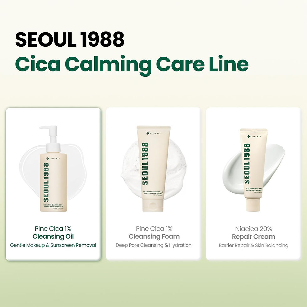 Miniatura: Aceite limpiador K Secret Seoul 1988 Pine Cica Probiotics 200ml remueve maquillaje skincare coreano Peru