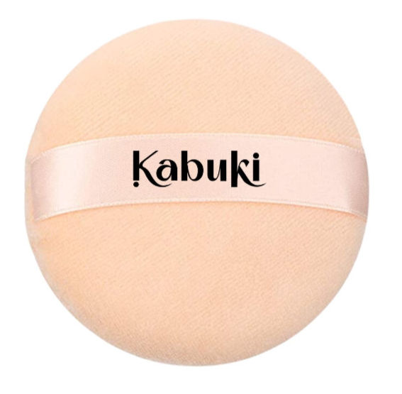 KABUKI - BORLA PARA POLVOS 8CM CREMA