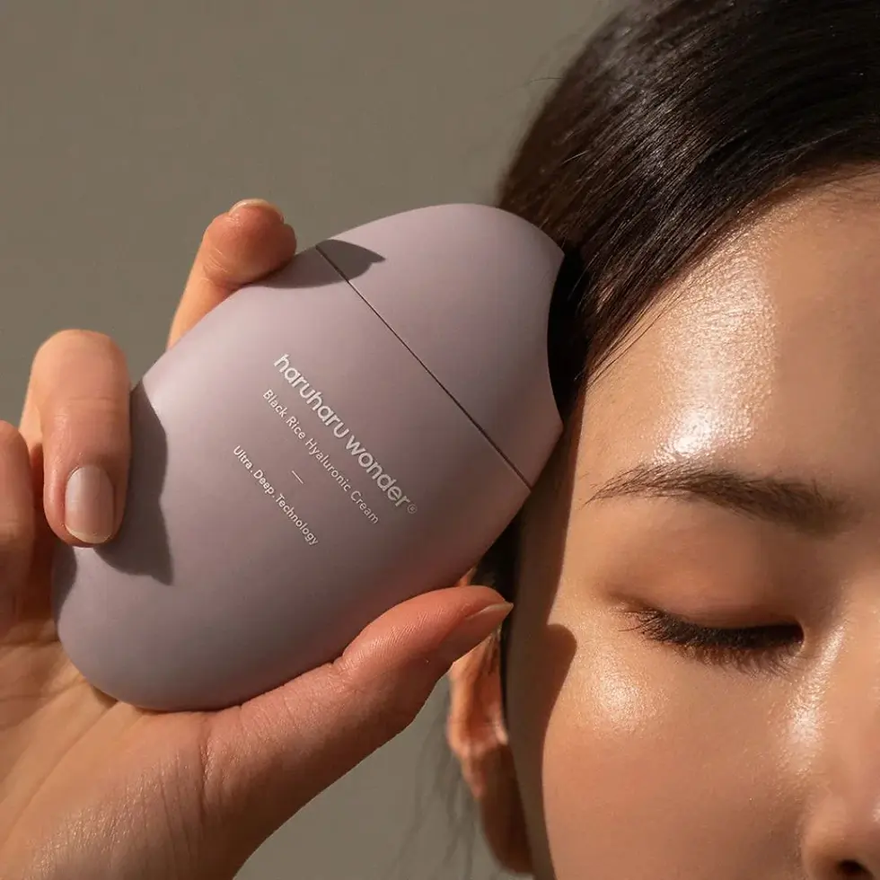 Miniatura: haruharu wonder black rice hyaluronic cream crema hidratante arroz negro coreano kabuki.pe