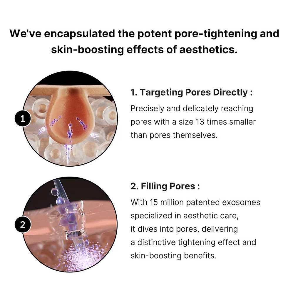 Miniatura: medicube one day exosome shot 2000 pore ampoule suero facial para minimizar poros y mejorar elasticidad.