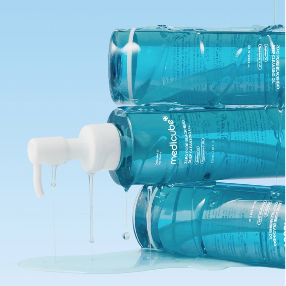 Miniatura: medicube zero pore blackhead deep cleansing oil aceite limpiador coreano para eliminar puntos negros y maquillaje.