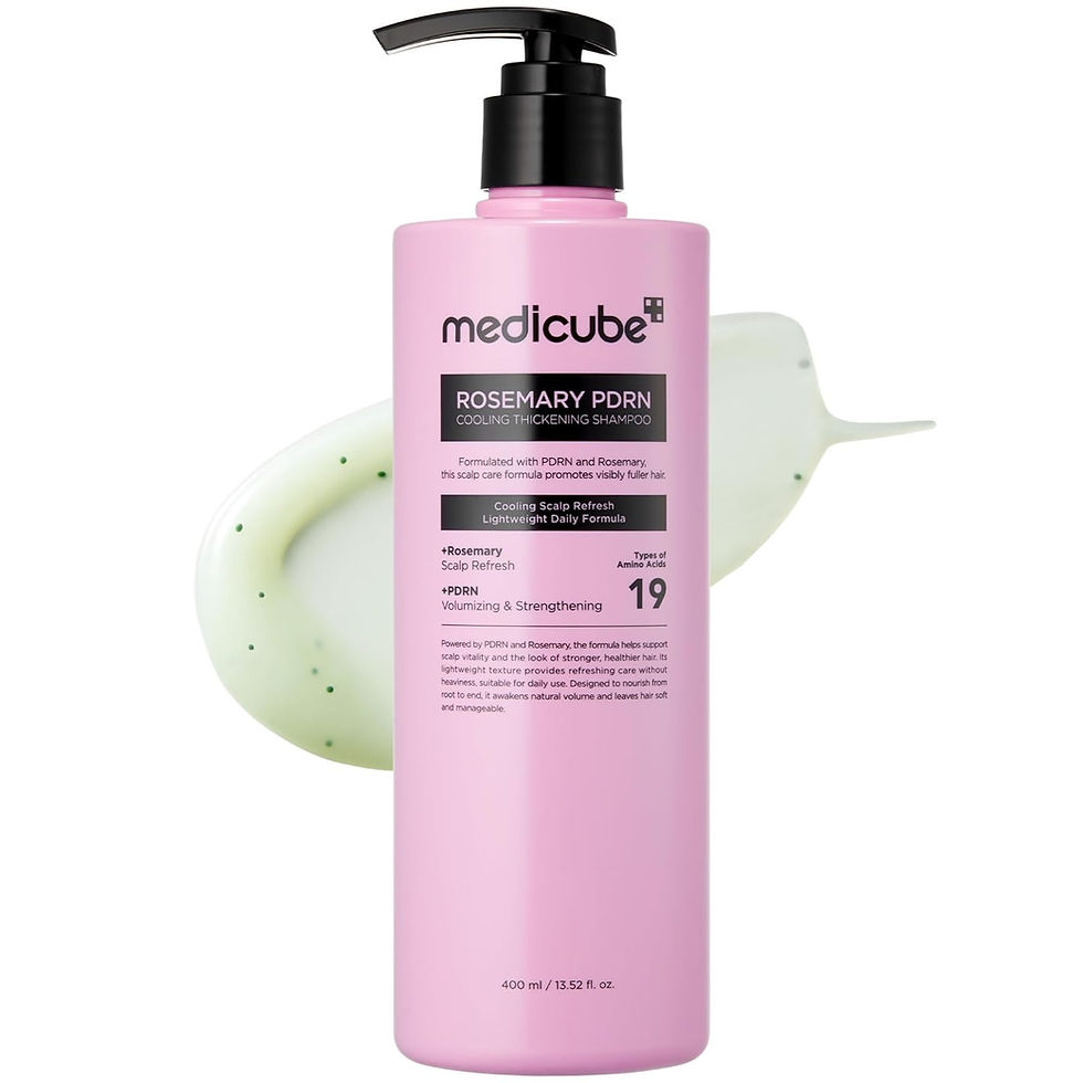 Shampoo Medicube Rosemary PDRN Cooling Thickening 400ml cuero cabelludo volumen skincare coreano Peru