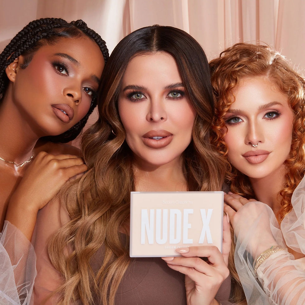 Miniatura: Sombras Nude X Shadow para un look natural y sofisticado.