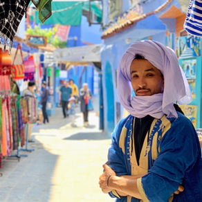Chefchaouen - modré město na severu Maroka