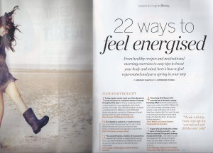 Health, wellbeing and fitness experts share their tips