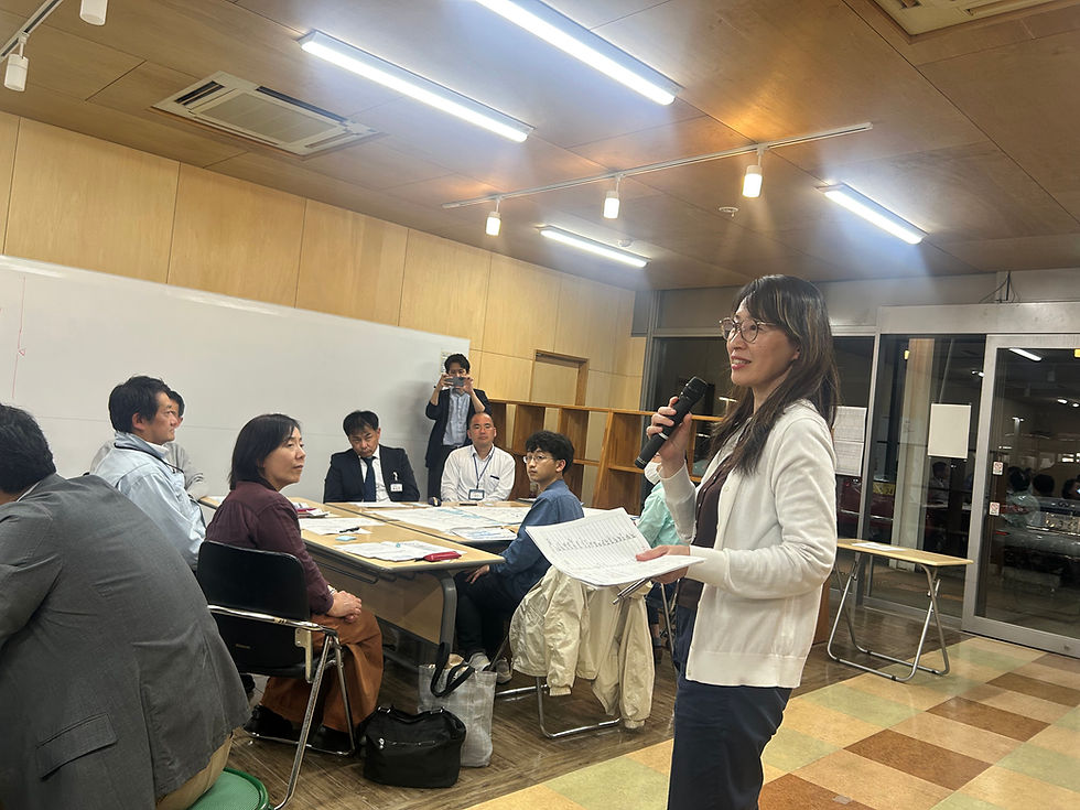 「まちづくりチーム」第1回作業部会が開催されました