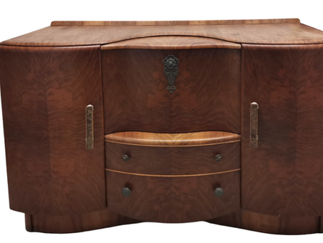 How I created a Beautiful Peacock Inspired Cocktail Cabinet 