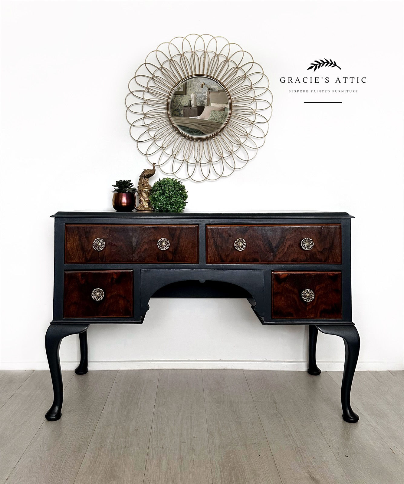 Vintage Queen Ann Dressing Table