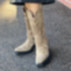 The classic cowboy boot looks great with all your outfits.