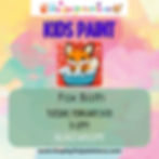 Kids Canvas Painting - Fox Bath