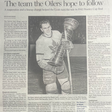 No Matter Who Wins Game 7 of the 2024 Stanley Cup final round, Edmonton or Florida, the Toronto Maple Leafs will be mentioned... and we thank you.