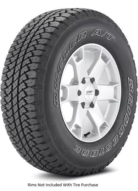 BRIDGESTONE DUELER AT RHS Tire P255/70R18 OWL 112 S 2557018 057945
