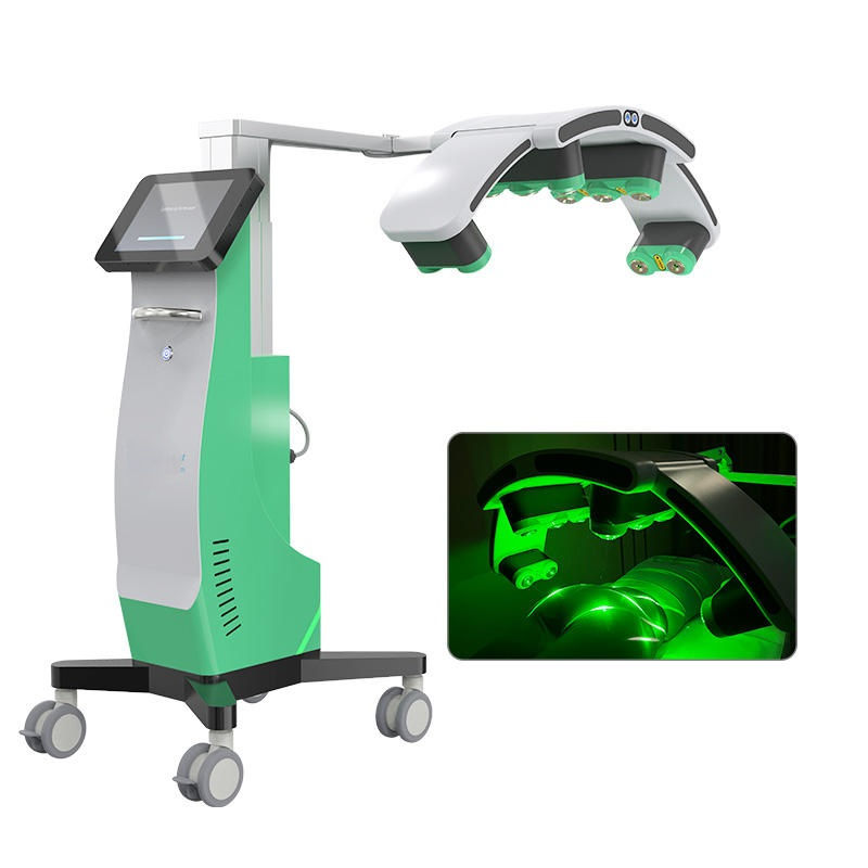 Professional 100 laser body contouring machine with green light.