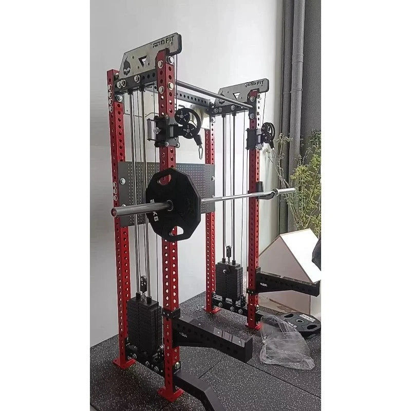 Thumbnail: Gym Equipment Multifunctional Training Rack Deep Squat and Bench Press