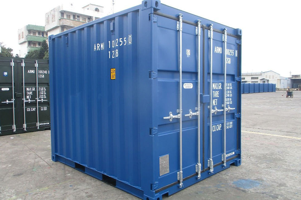 10ft Used Wind & Watertight Shipping Container - image 1