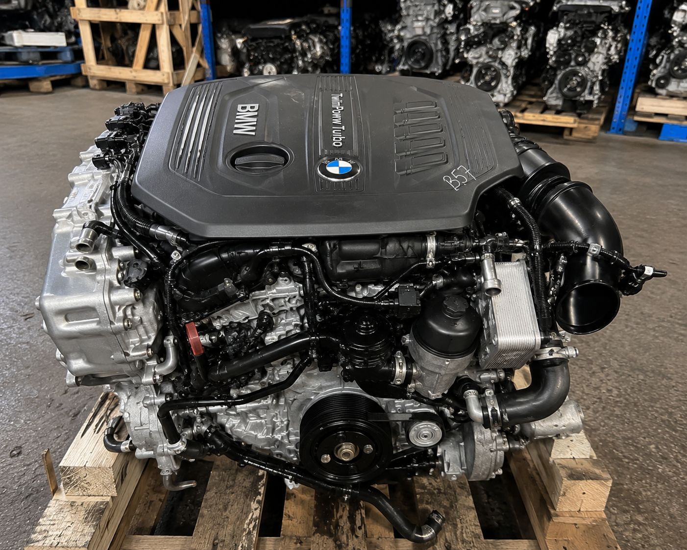 BMW B57 3.0L Turbo Diesel Complete Engine Assembly
