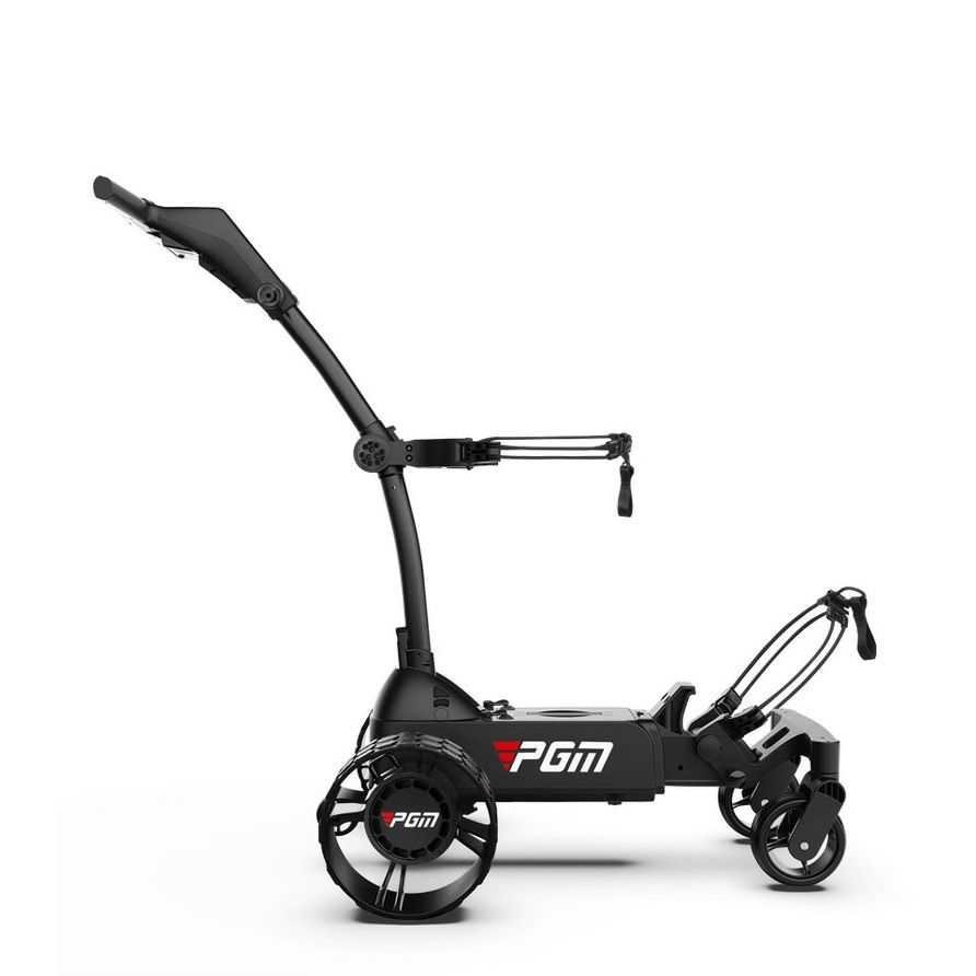 Thumbnail: Black PGM electric intelligent follow golf trolley