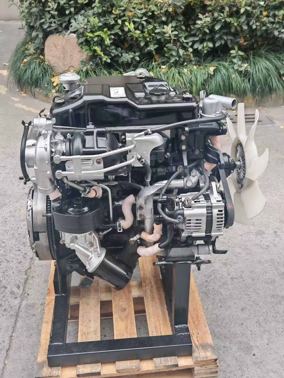 Isuzu 4JH1 3.0L Turbo Diesel Engine Assembly