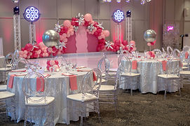 All pink Bat Mitzvah