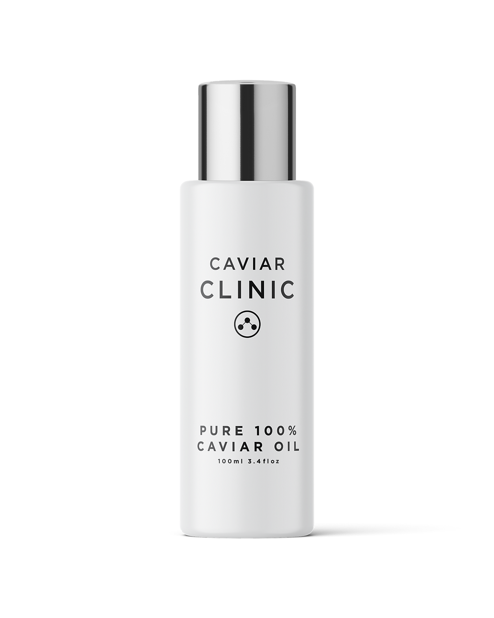 Caviar Oil, Cosmetic Grade, 100 ml