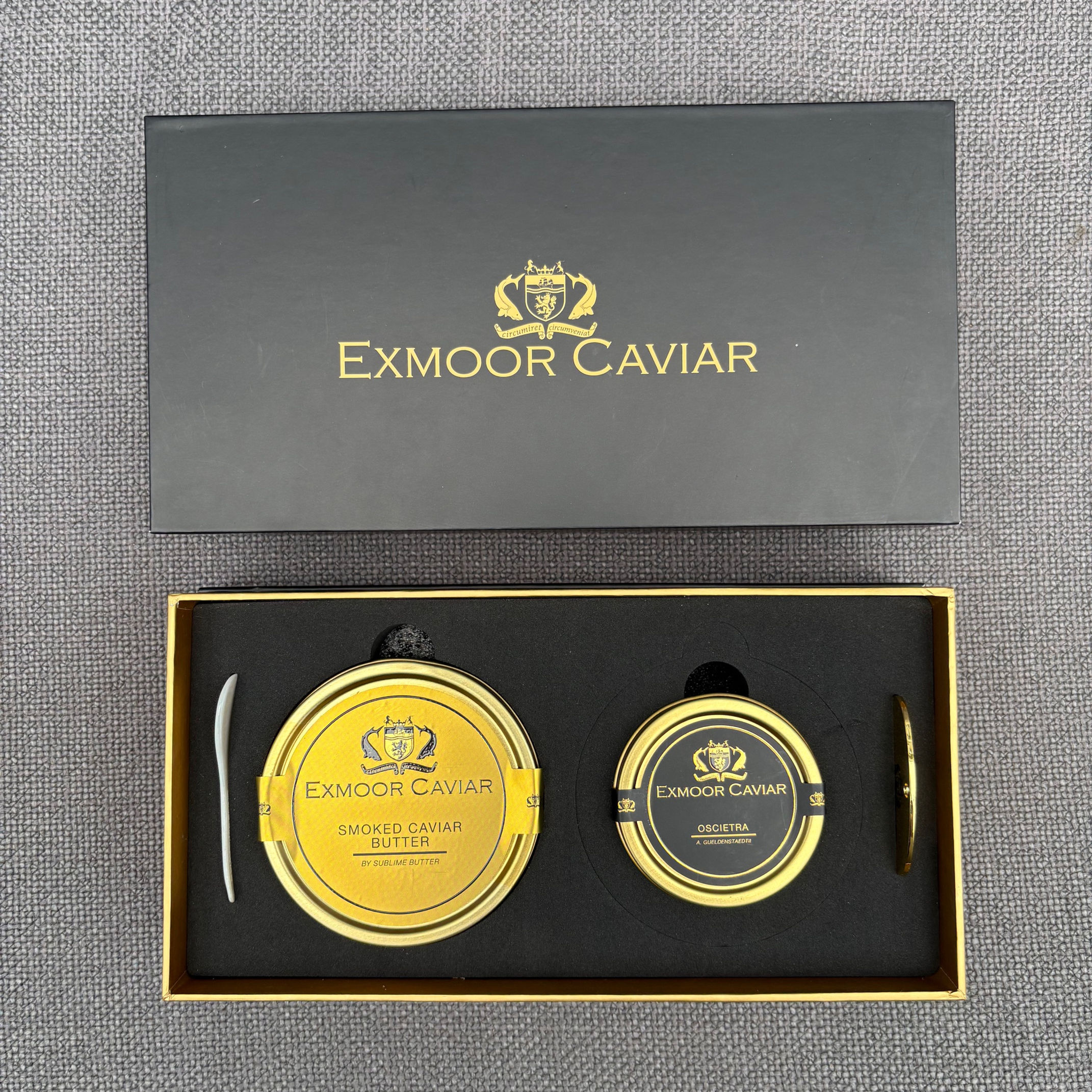 Exmoor Caviar Oscietra & Caviar Butter Gift Set