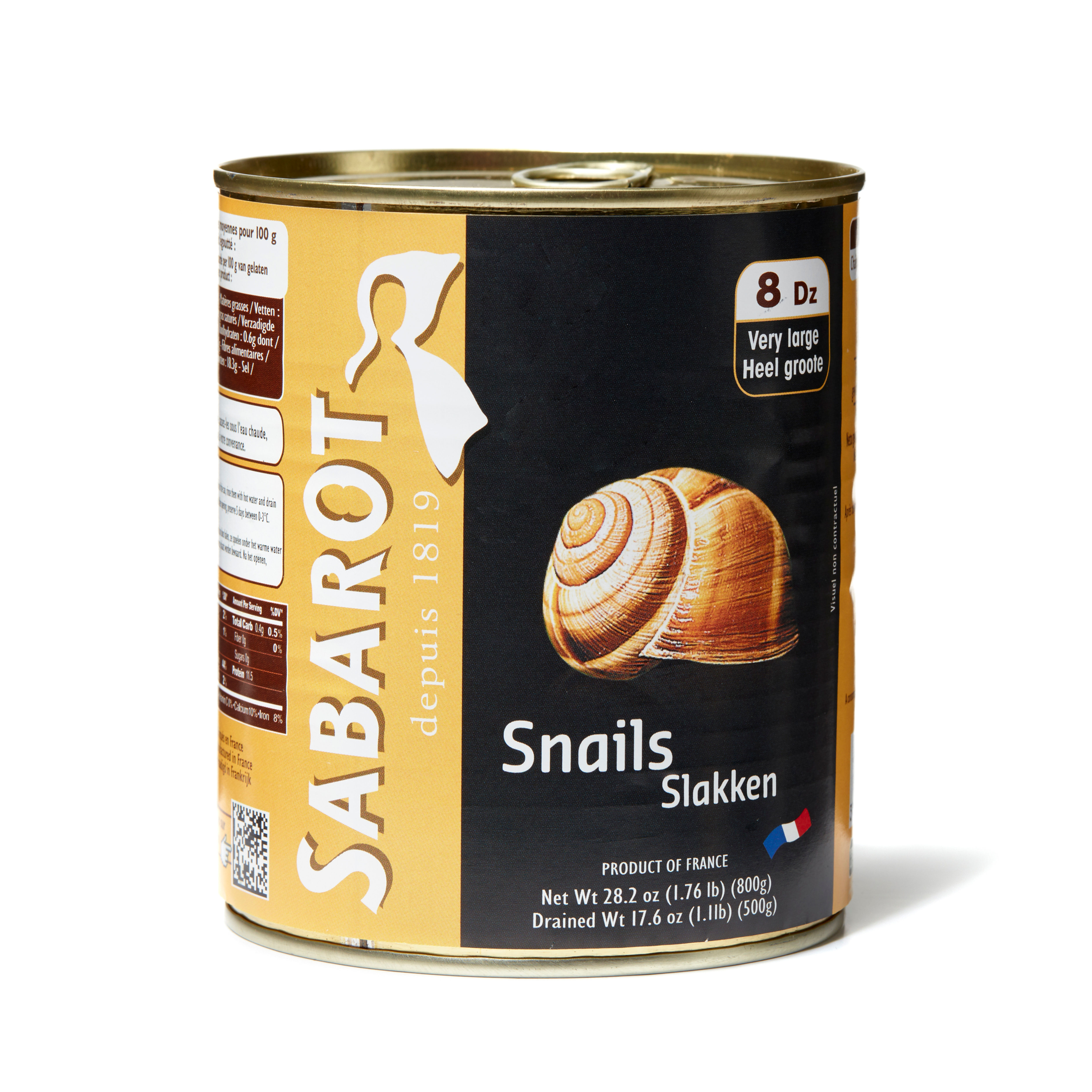 Extra Large Bourgogne Snails, 96