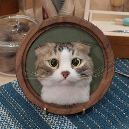 蒜蒜｜FURURU 貓咪擬真羊毛氈