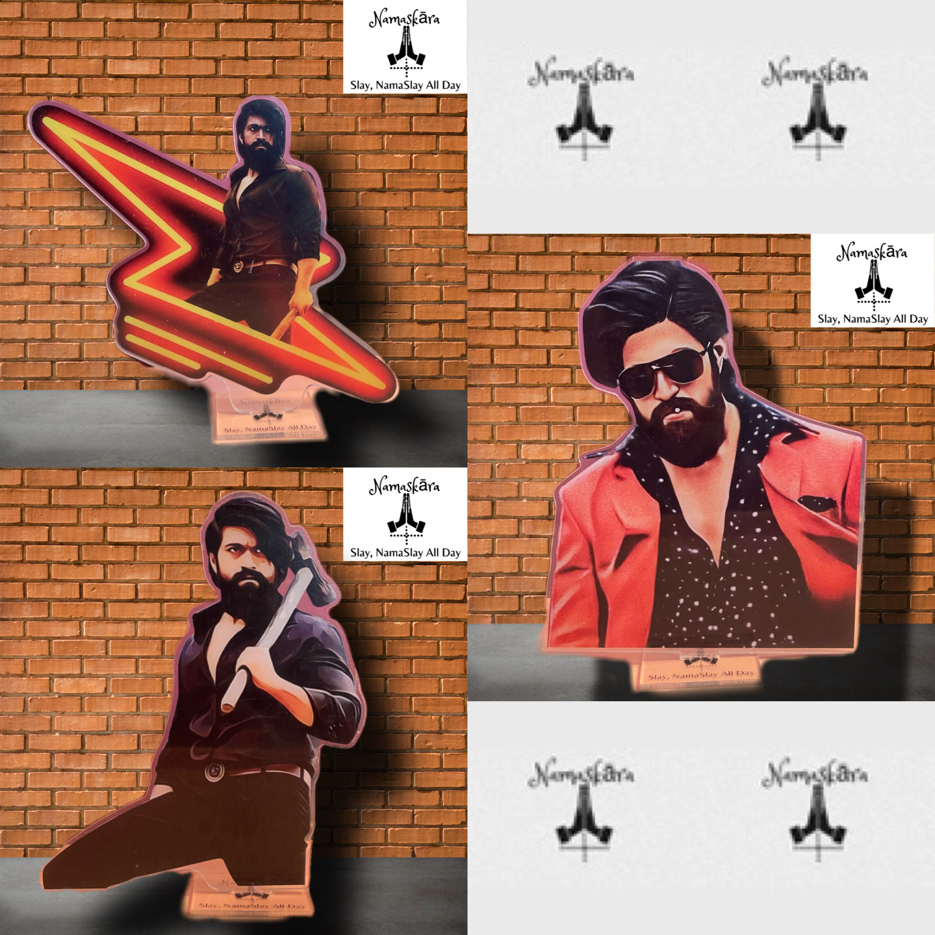 Yash KGF Edition Acrylic Standees
