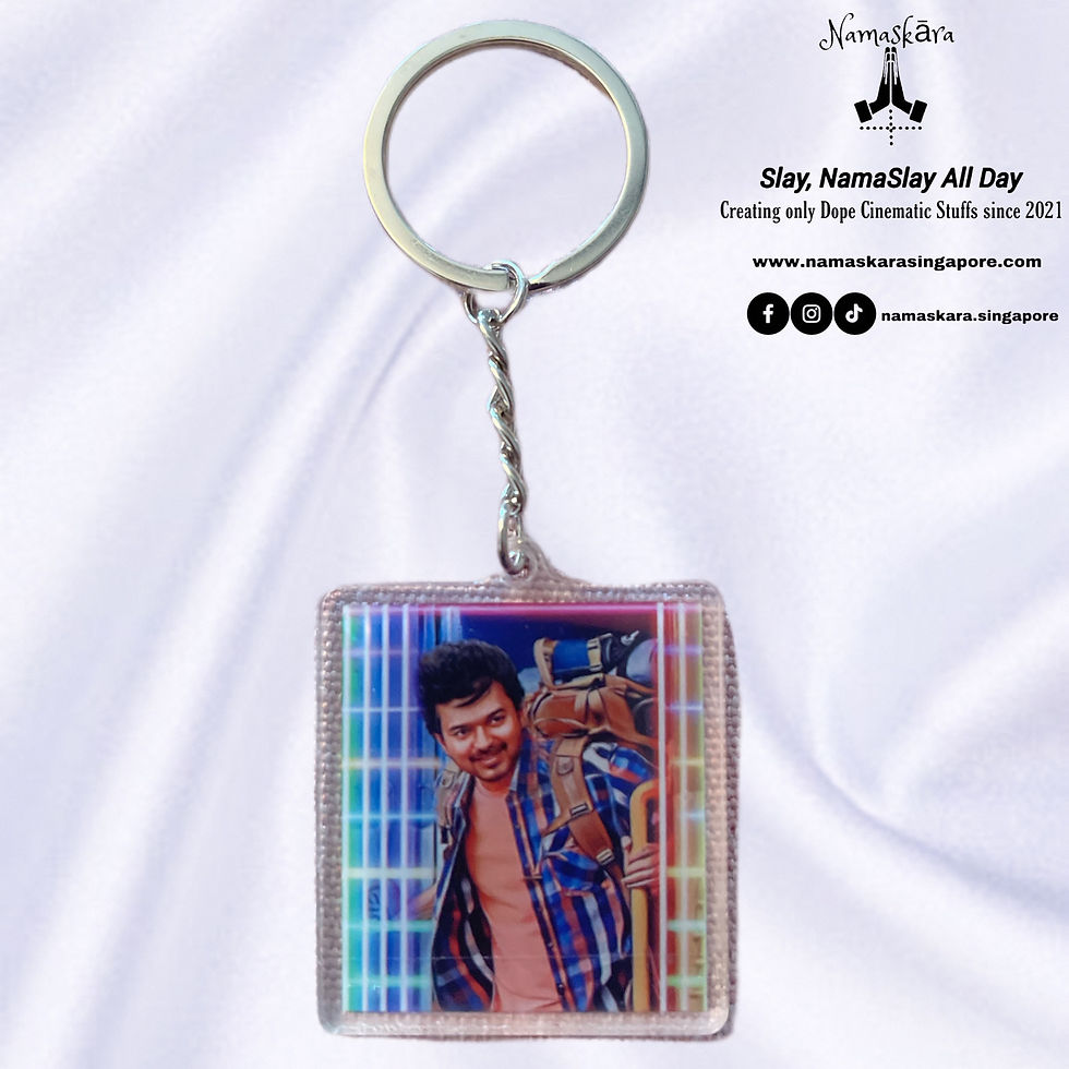 Thumbnail: Thalapathy Vijay Edition MINI Acrylic KEYCHAIN