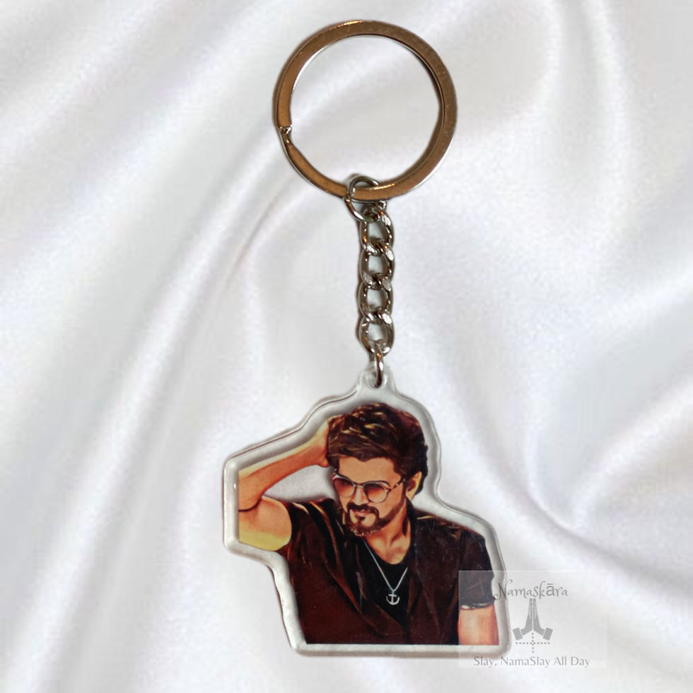 Thumbnail: Thalapathy Vijay Edition MINI Acrylic KEYCHAIN