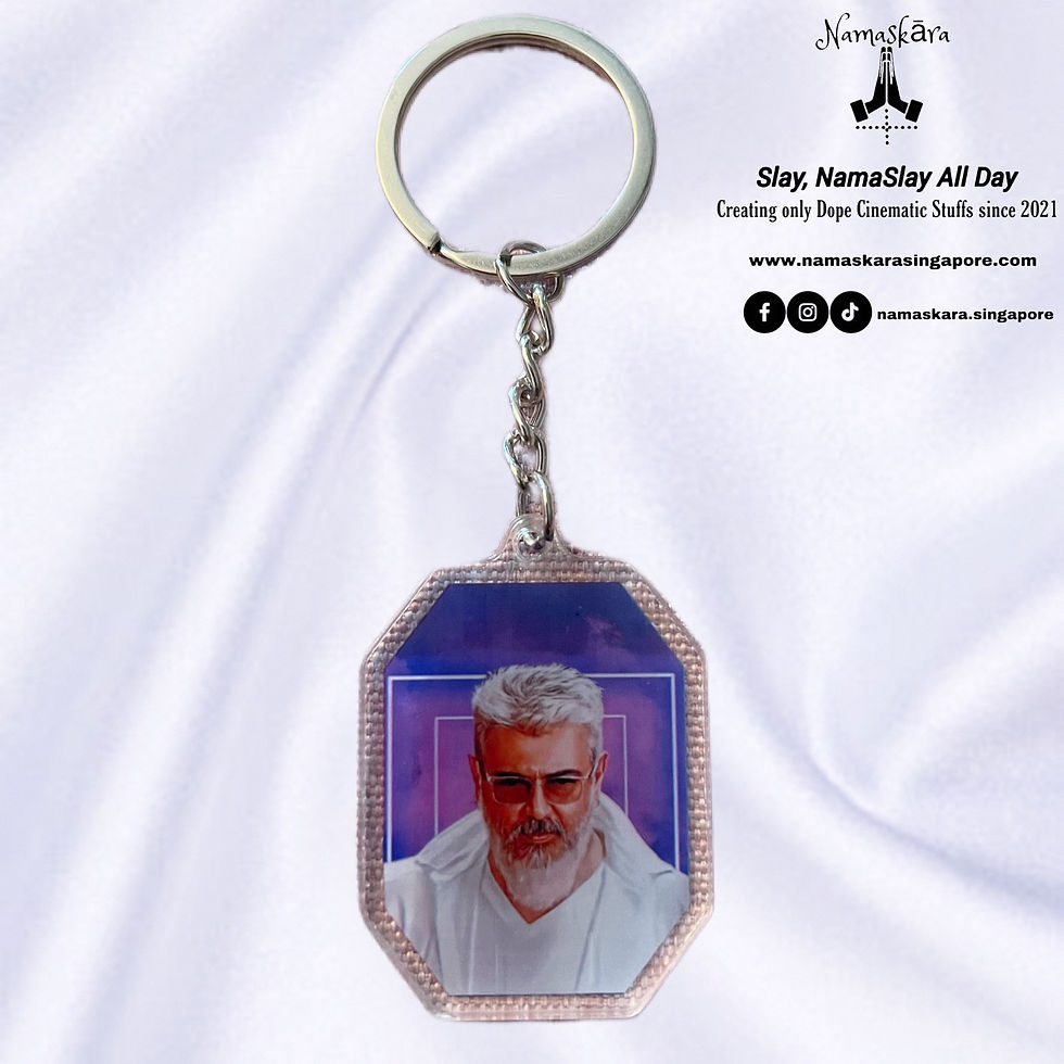 Thumbnail: Thala Ajit Kumar Edition MINI Acrylic KEYCHAIN