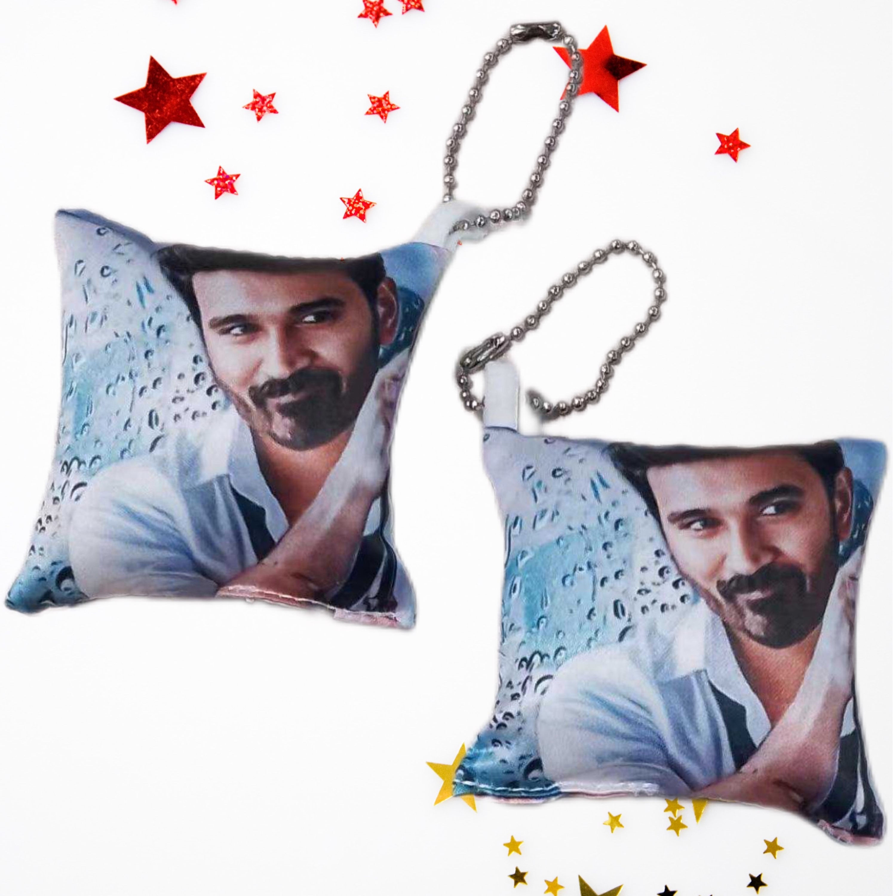 Dhanush Edition Mini Pillow Keychain